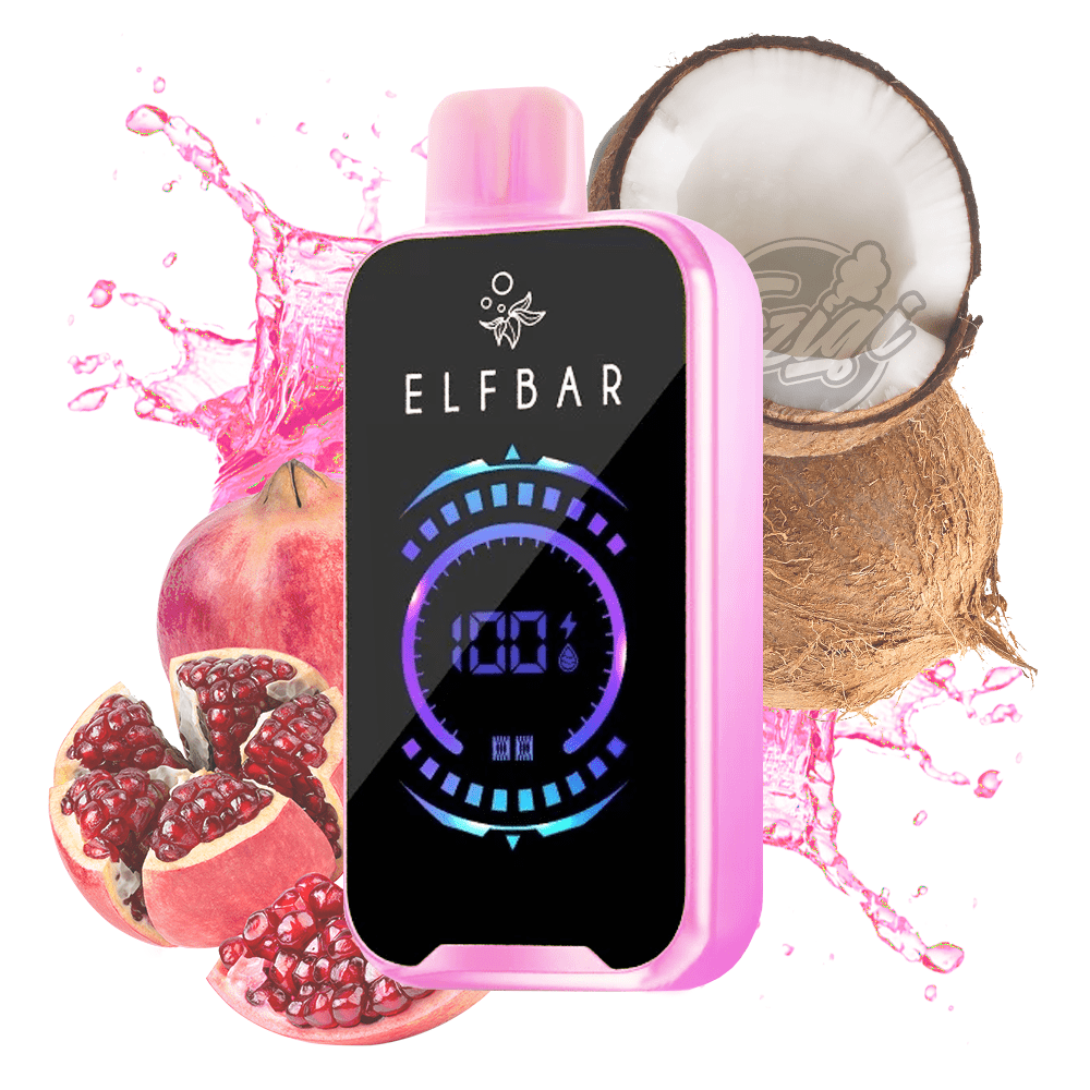 ELF BAR FS18000 POMEGRANATE COCONUT 5% RECHARGEABLE