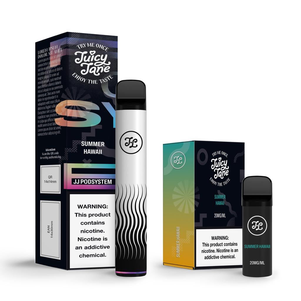 JUICY JANE KIT DEVICE + SUMMER HAWAII PODS 2% (2pcs)