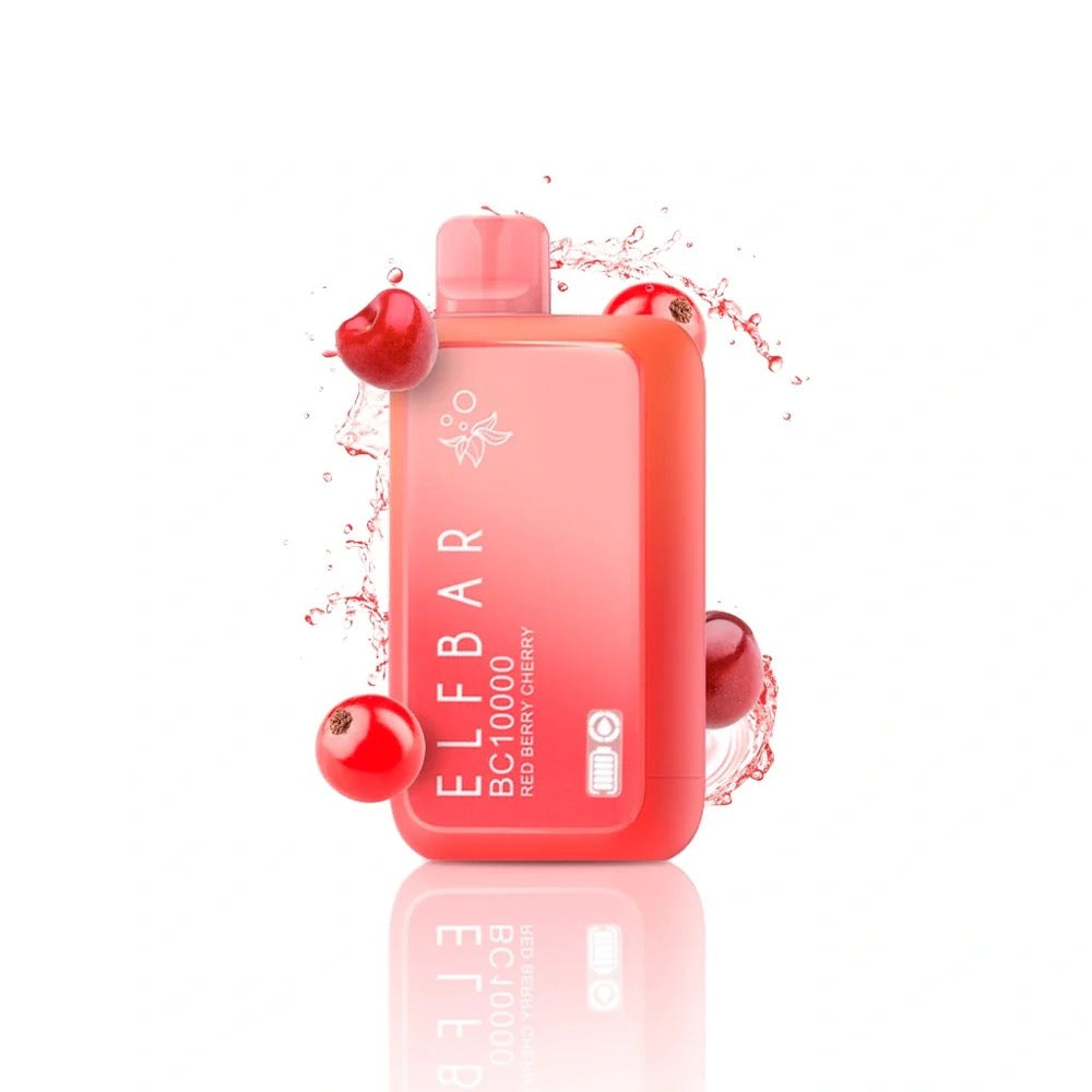 ELF BAR BC10000 RED BERRY CHERRY 5% RECHARGEABLE