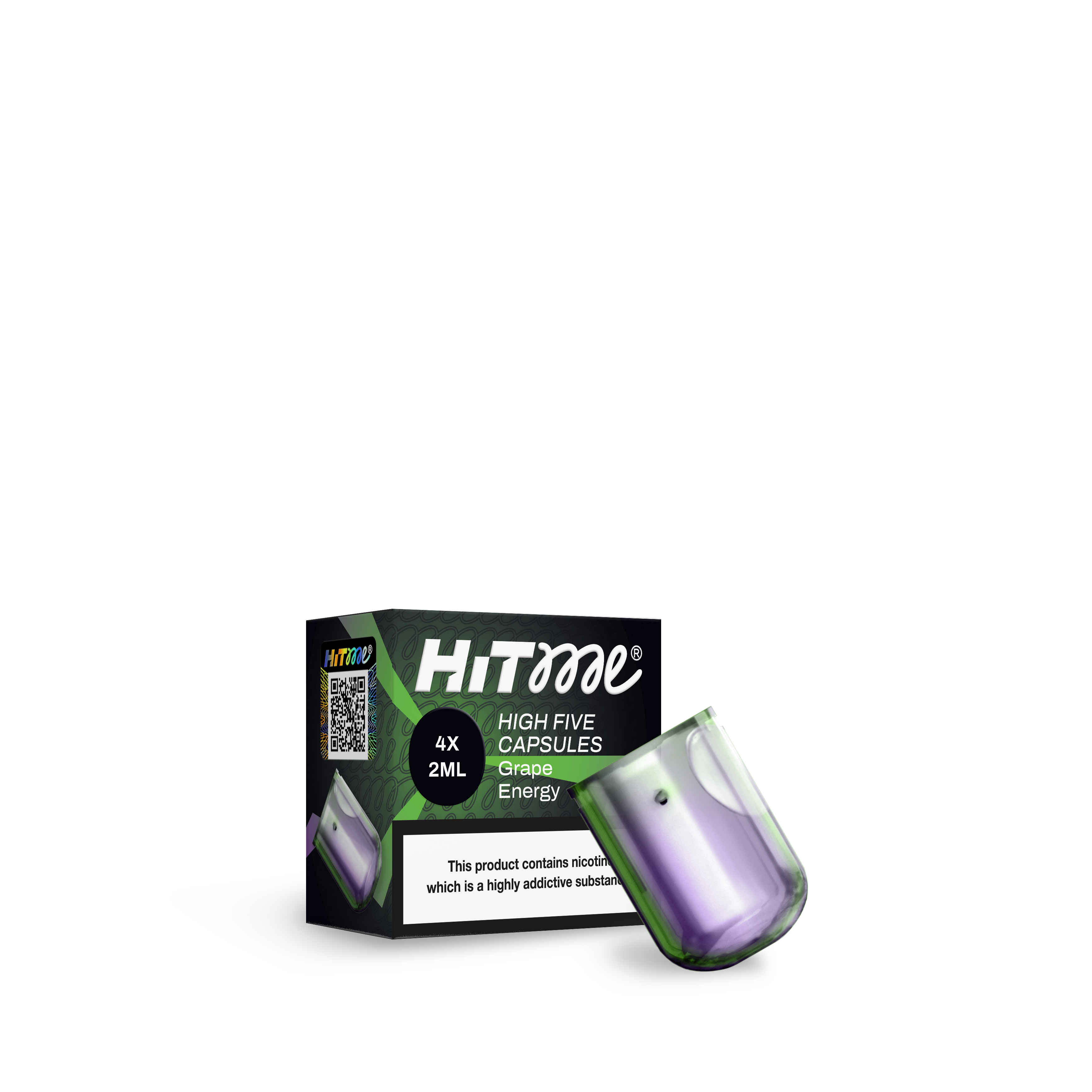 HITME HIGHFIVE CAPSULE Grape Energy 2% Nicotine