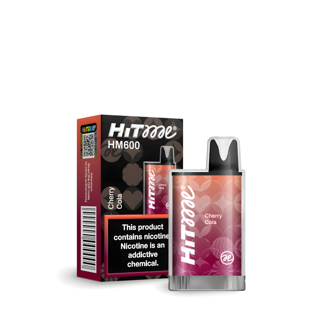 HITME HM600 CHERRY COLA 5% RECHARGEABLE