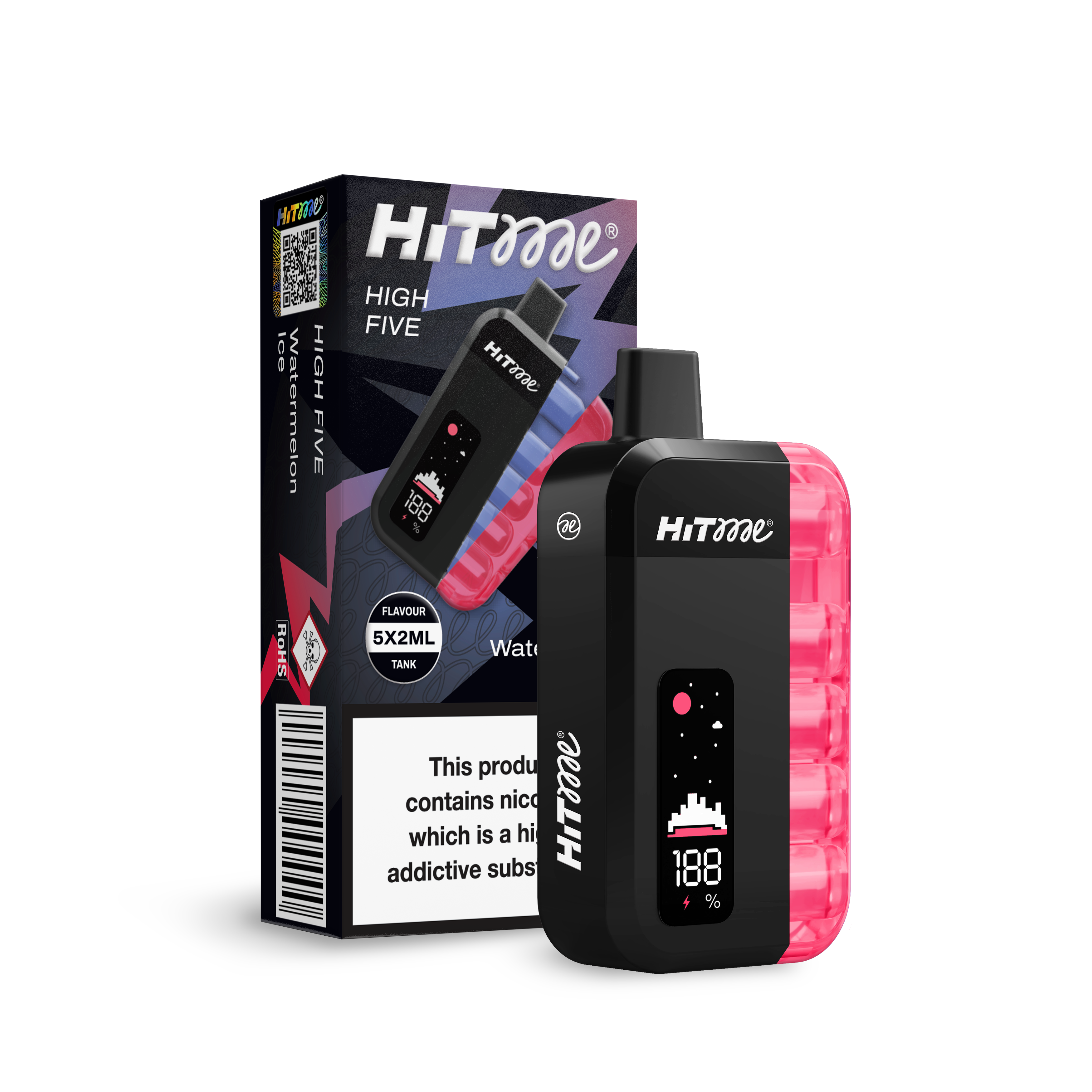 HITME HIGHFIVE KIT Watermelon Ice 2% Nicotine