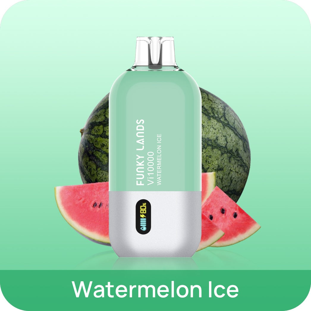 FUNKY LANDS Vi10000 WATERMELON ICE 5% RECHARGEABLE