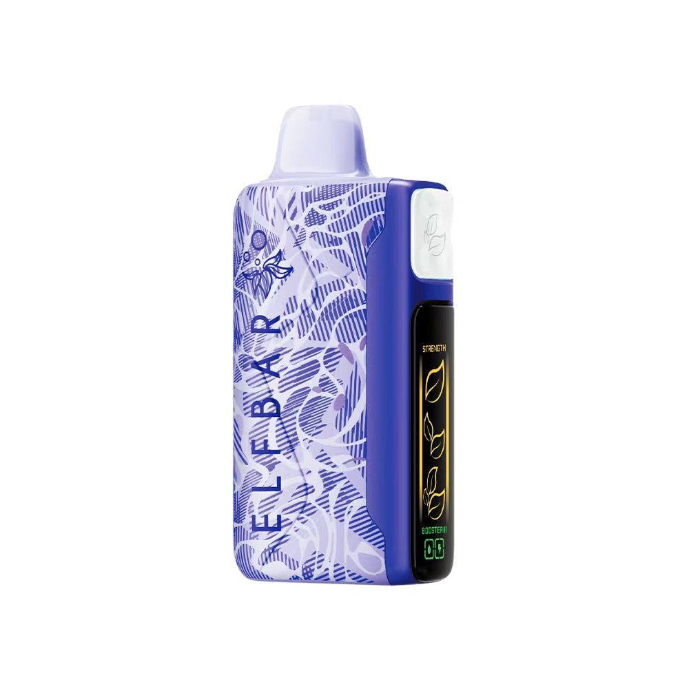 ELF BAR NICOTINE KING GRAPE CRANBERRY RECHARGEABLE
