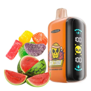 ELF BAR GH23000 SOUR WATERMELON CANDY 5% RECHARGEABLE