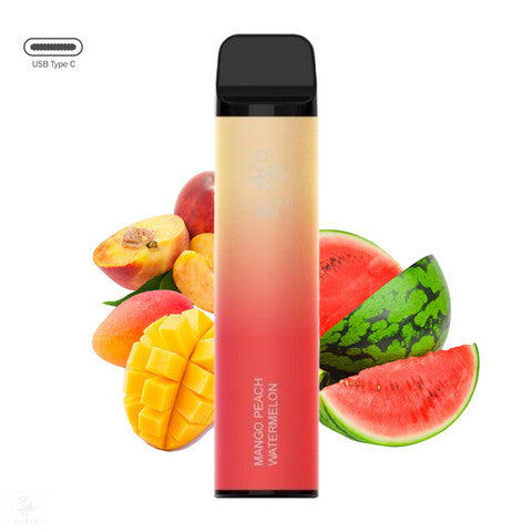 ELF BAR 3600 PFIRSICH MANGO GUAVA 5 % WIEDERAUFLADBAR