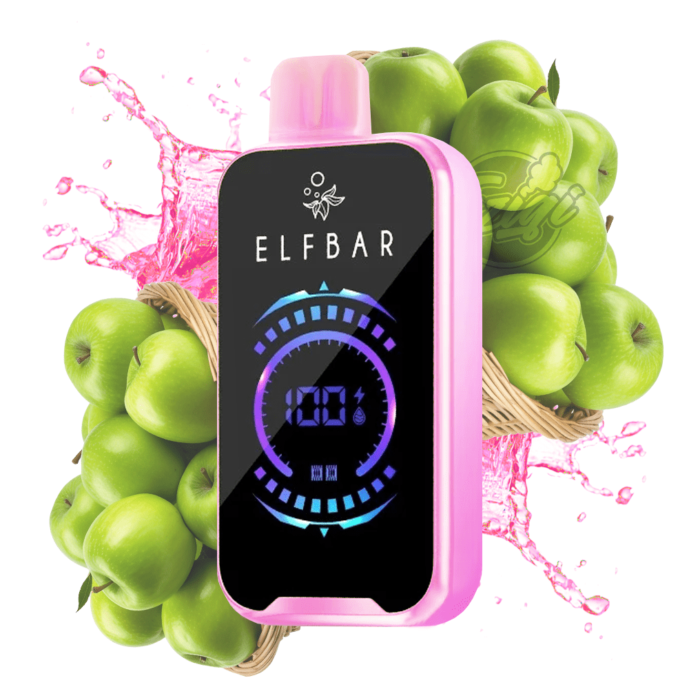 ELF BAR FS18000 DOUBLE APPLE 5% RECHARGEABLE