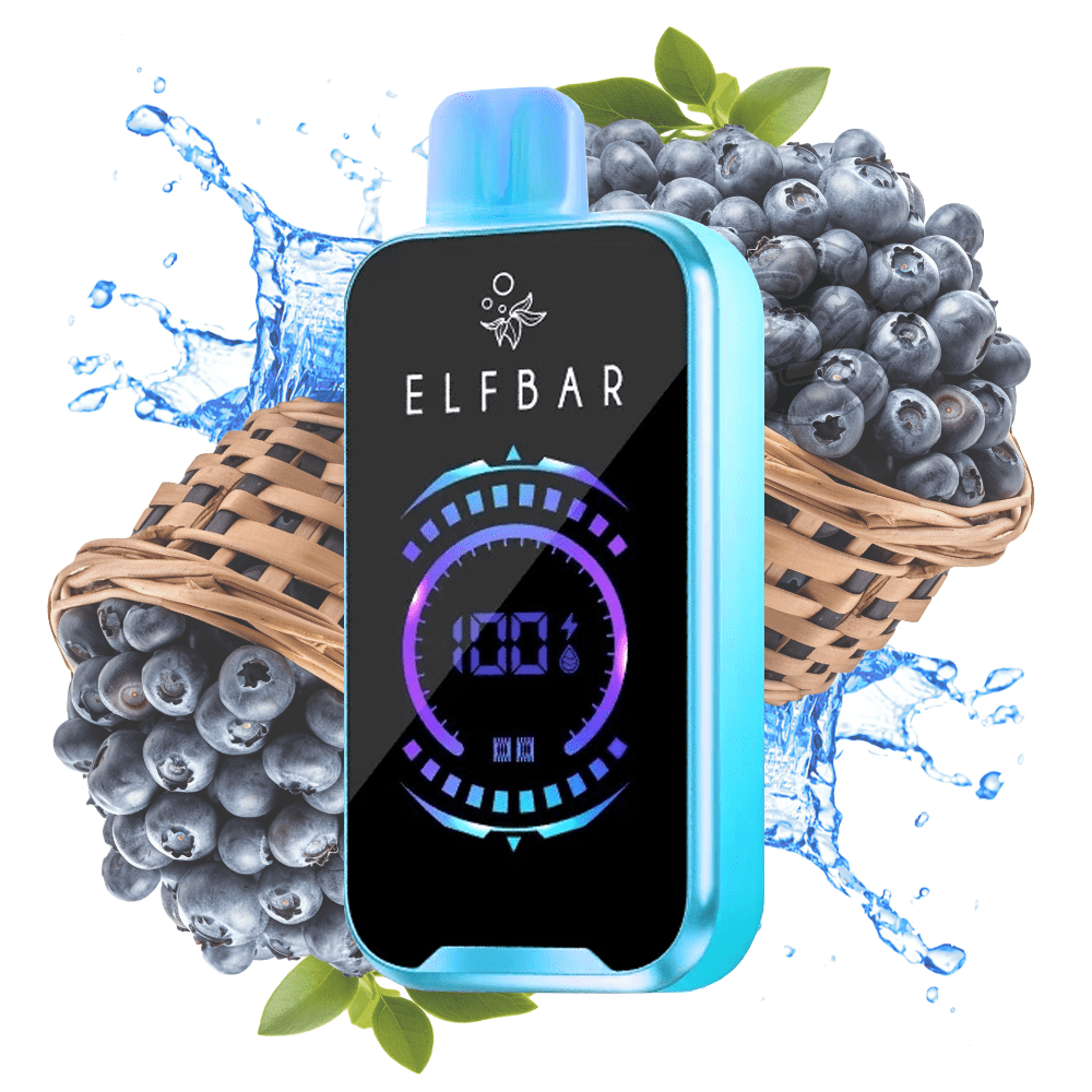 ELF BAR FS18000 BLUEBERRY ICE 5% RECHARGEABLE