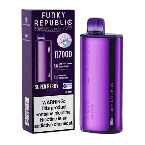 FUNKY REPUBLIC Ti7000 BERRY PEACH 5%