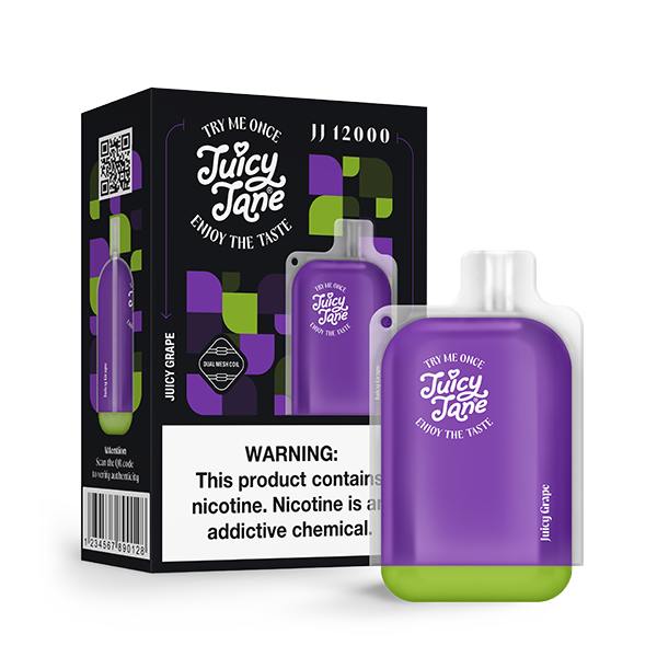 JUICY JANE 12000 JUICY GRAPE 5% RECHARGEABLE