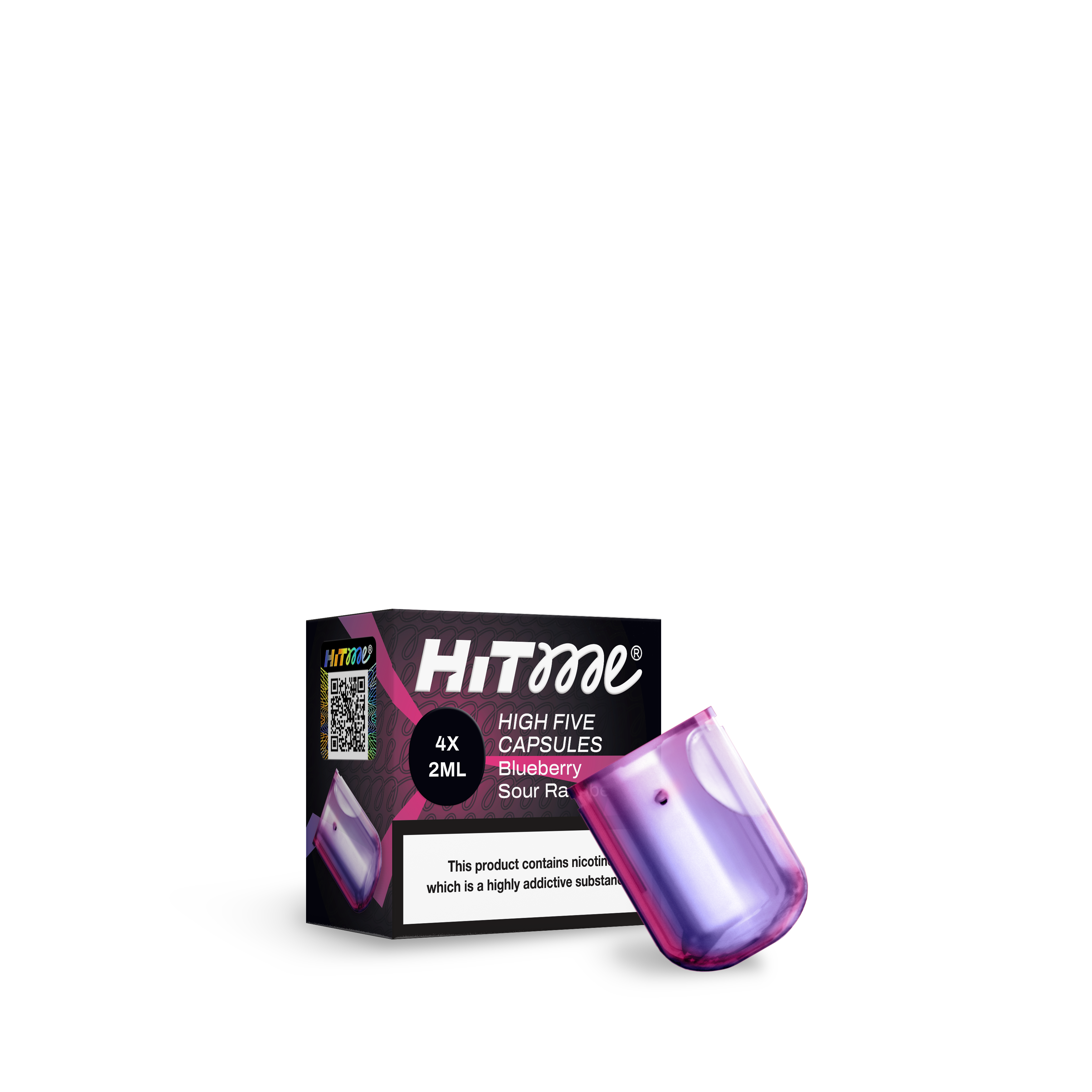 HITME HIGHFIVE CAPSULE Blueberry Sour Raspberry 2% Nicotine