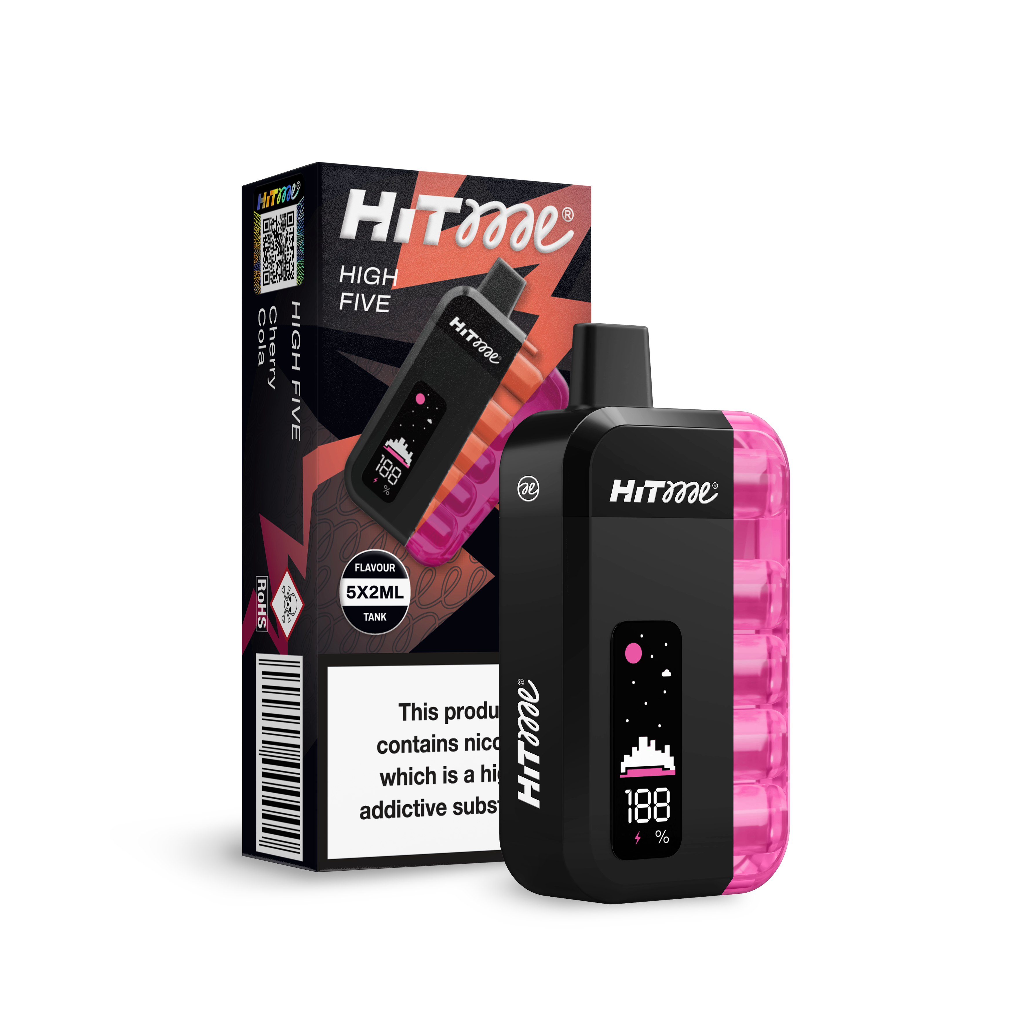 HITME HIGHFIVE KIT Cherry Cola 2% Nicotine