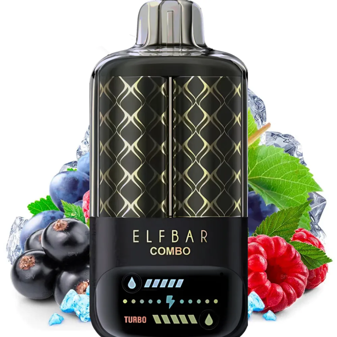 ELF BAR COMBO Blackcurrant Rapsberry/Grape 5% RECHARGEABLE