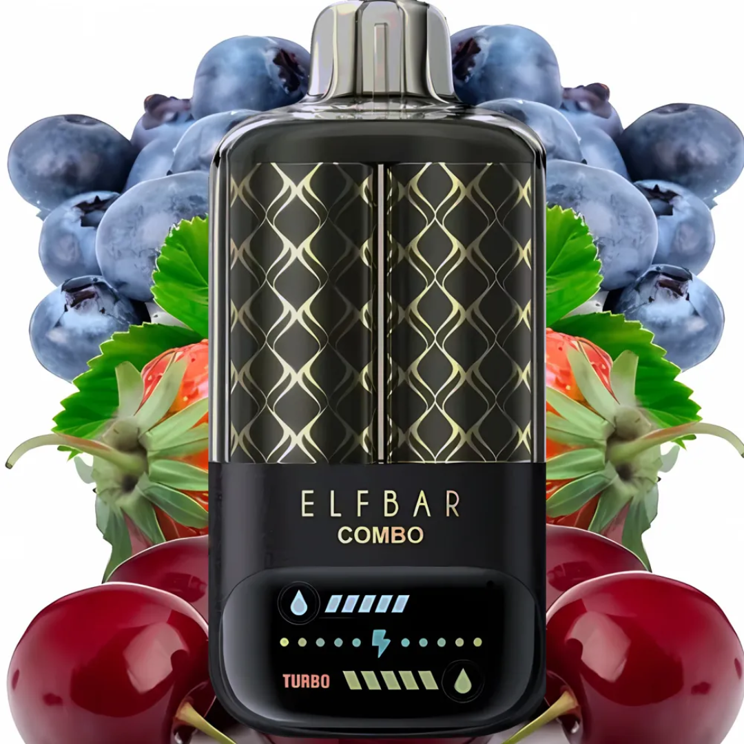 ELF BAR COMBO Blueberry Sour Raspberry/Cherry 5% RECHARGEABLE