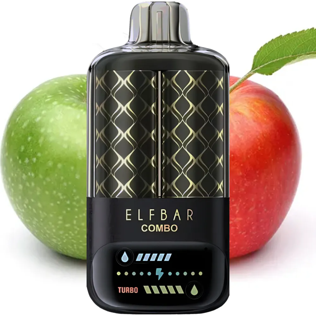 ELF BAR COMBO Green Apple/Double Apple Sisha 5% RECHARGEABLE