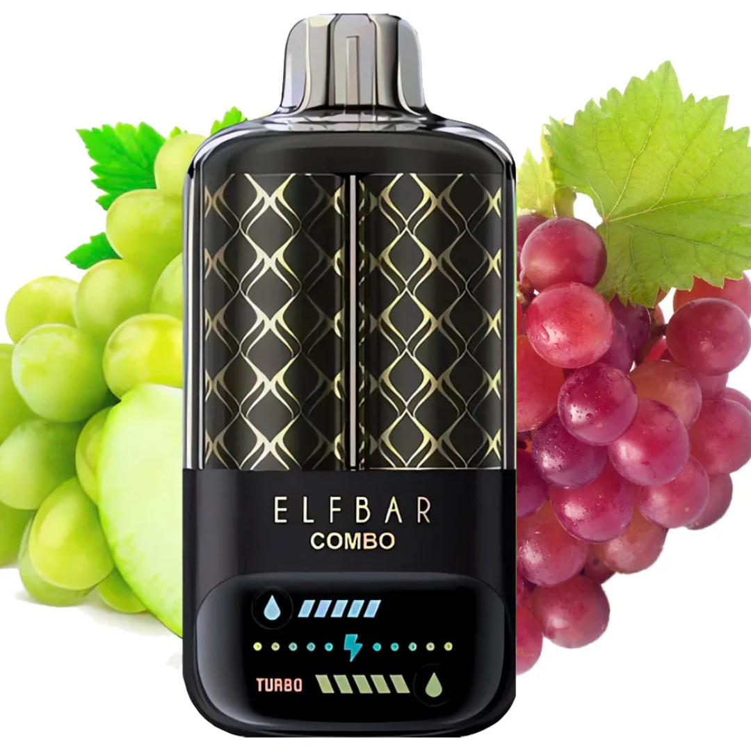 ELF BAR COMBO Green Grape/Grape 5% RECHARGEABLE