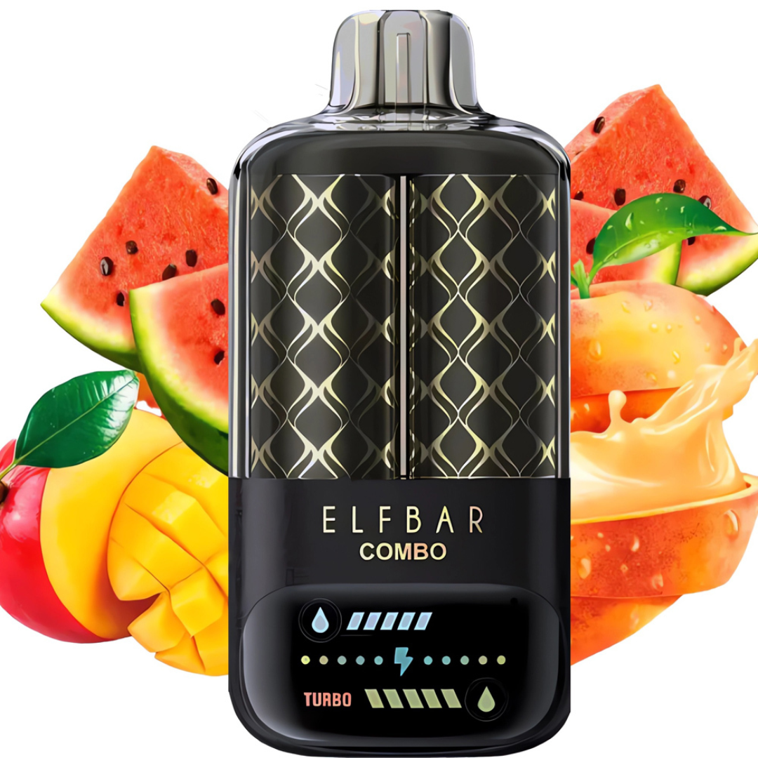 ELF BAR COMBO Peach Mango/Watermelon 5% RECHARGEABLE