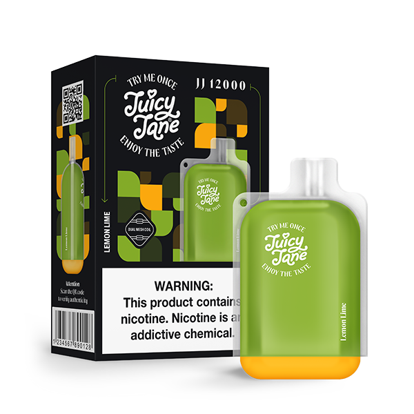 JUICY JANE 12000 LEMON LIME 5% RECHARGEABLE