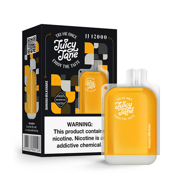 JUICY JANE 12000 BANANA MILKSHAKE 5% RECHARGEABLE