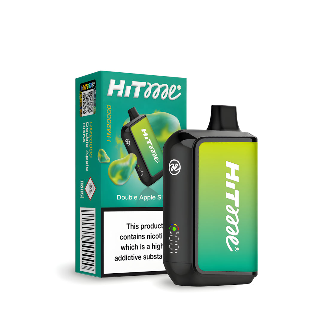 HITME HM20000 DOUBLE APPLE SHISHA 5% RECHARGEABLE