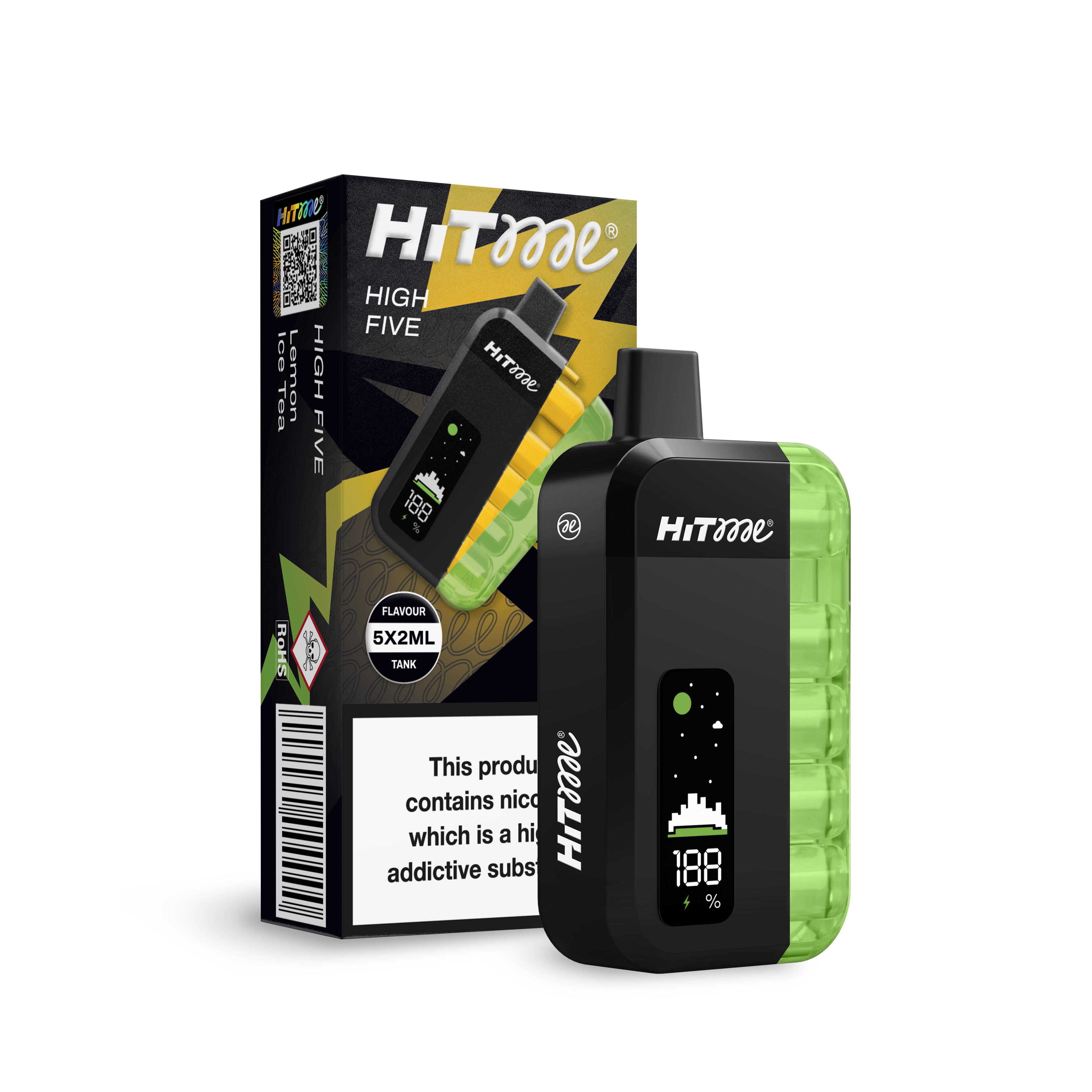 HITME HIGHFIVE KIT Lemon Ice Tea 2% Nicotine