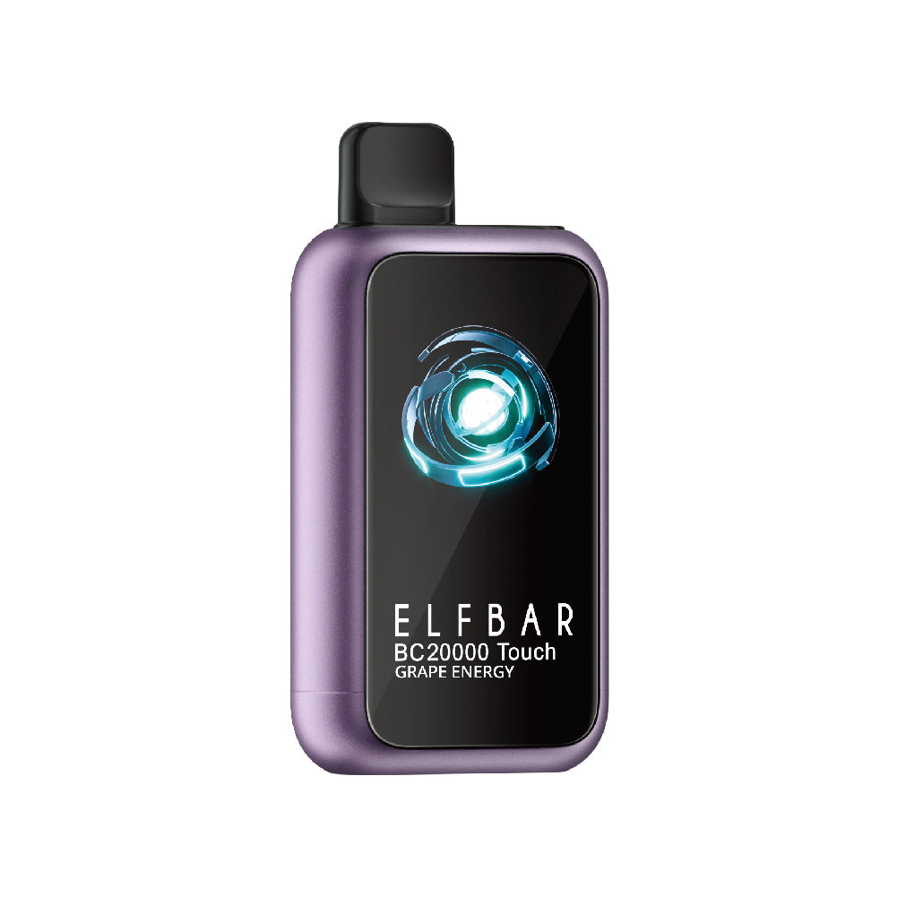 ELF BAR BC20000 TOUCH GRAPE ENERGY 5% RECHARGEABLE