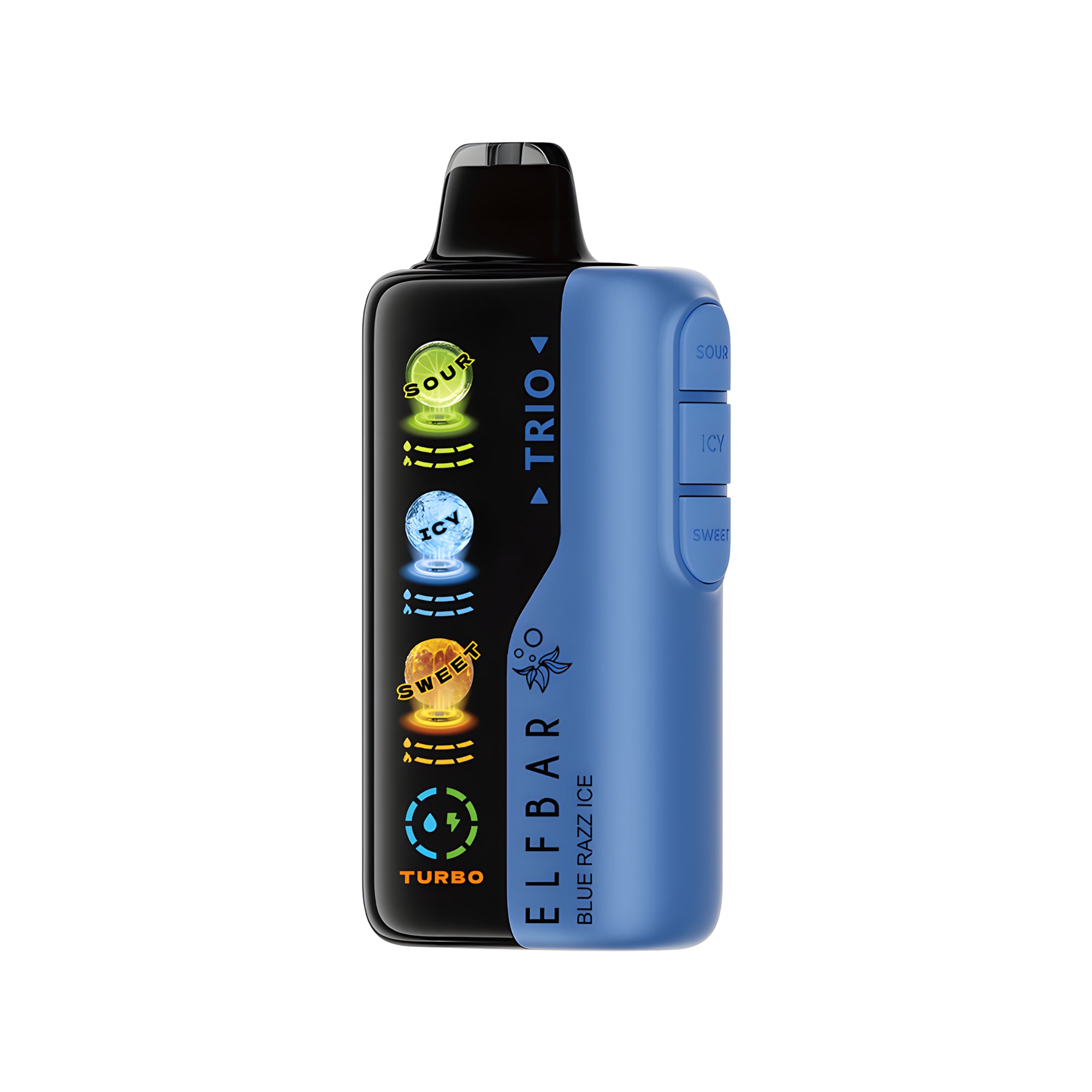 ELF BAR TRIO 40000 BLUE RAZZ ICE 5% RECHARGEABLE