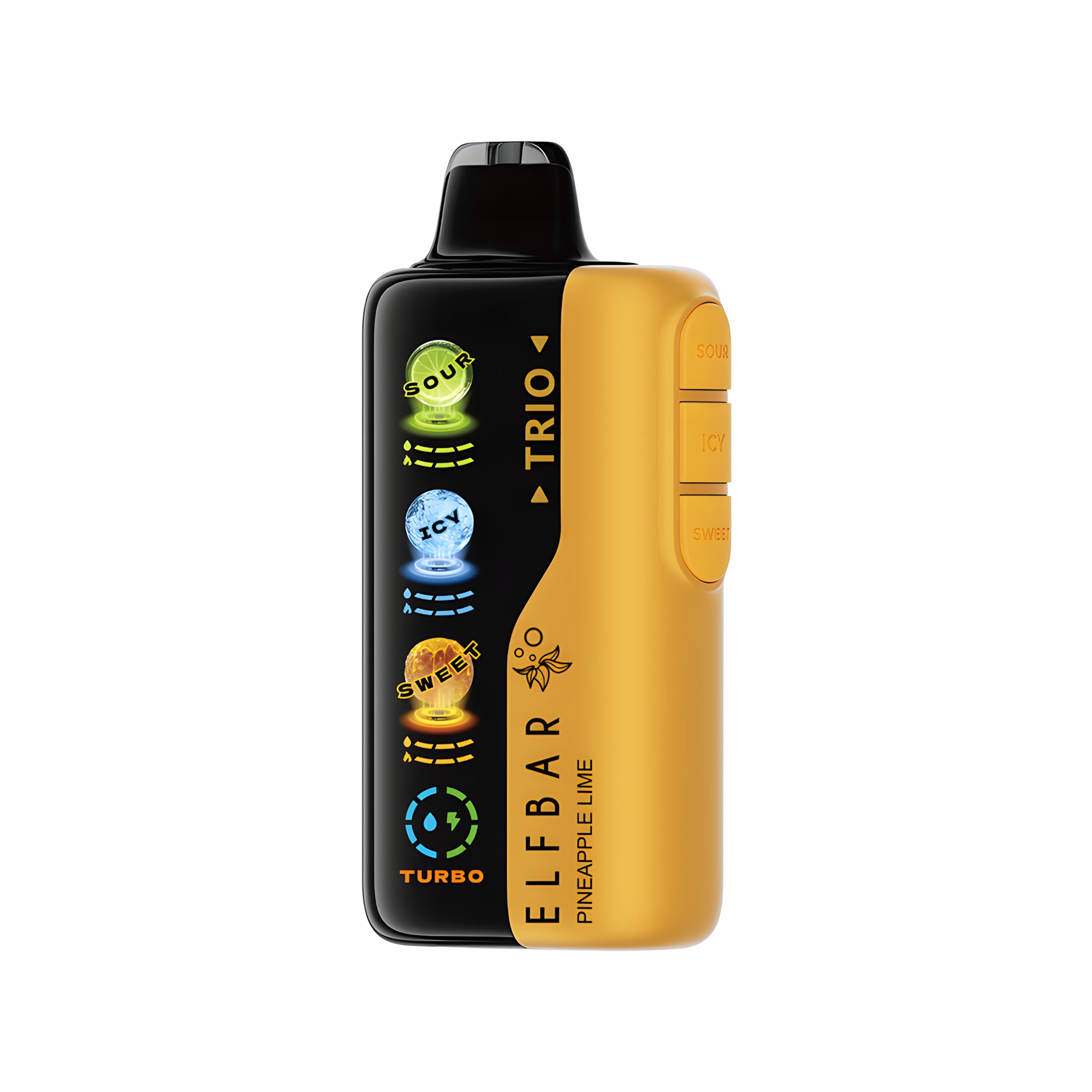 ELF BAR TRIO 40000 PINEAPPLE LIME 5% RECHARGEABLE