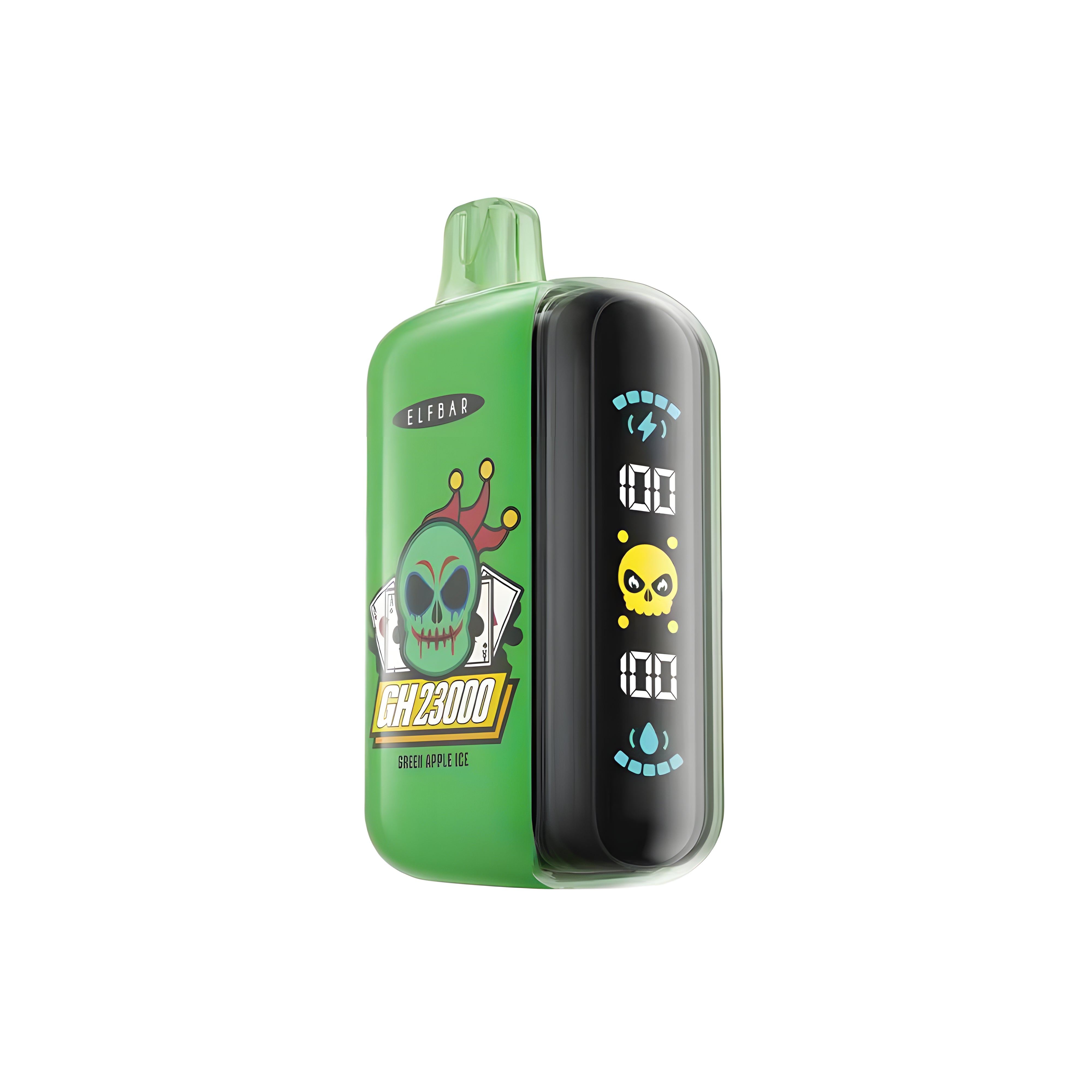 ELF BAR GH23000 GREEN APPLE ICE 2% RECHARGEABLE