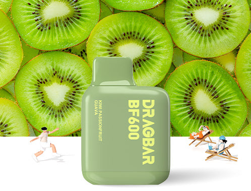 ZOVOO DRAGBAR BF600 KIWI PASSIONSFRUCHT GUAVA 2%