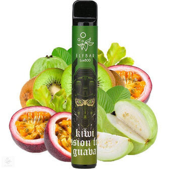 ELF BAR LUX 1500 KIWI PASSION FRUIT GUAVA 5%