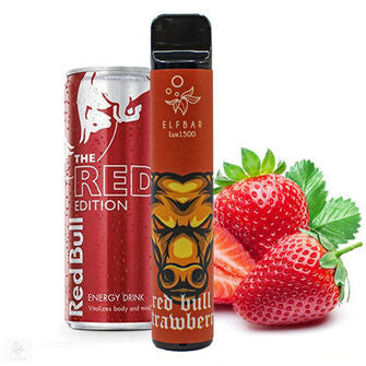 ELF BAR 1500 STRAWBERRY ENERGY 2%