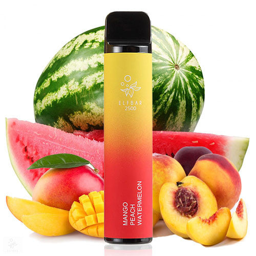 ELF BAR 2500 MANGO PFIRSICH WASSERMELONE 5%