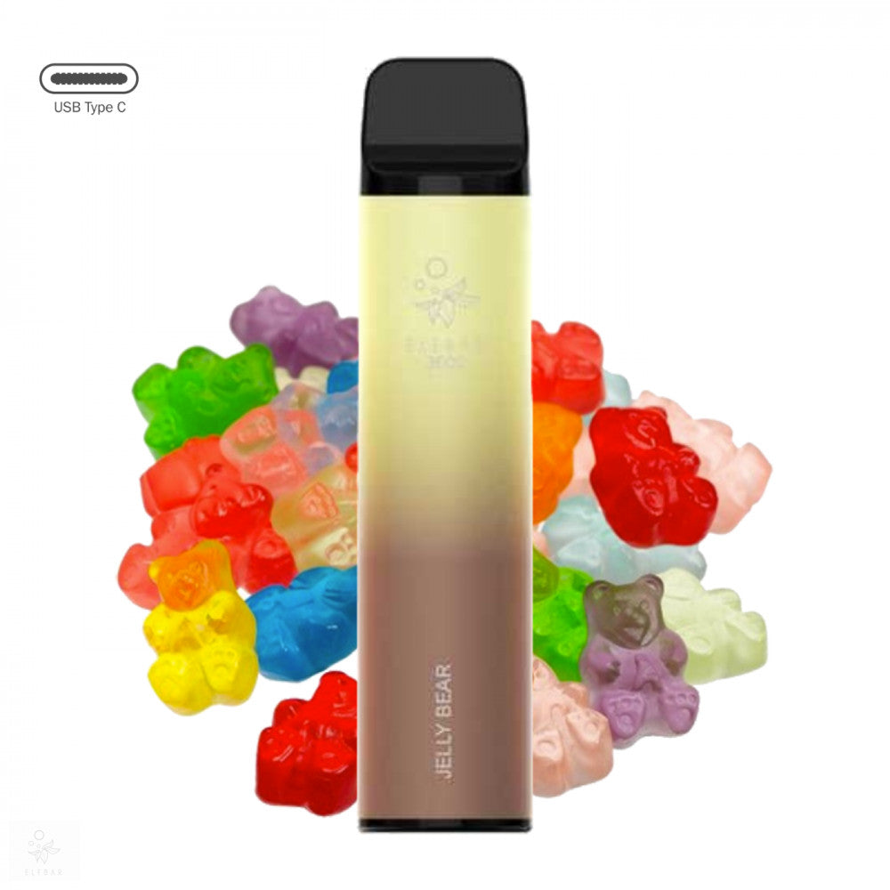 ELF BAR 3600 JELLY BEAR 5% RECHARGEABLE