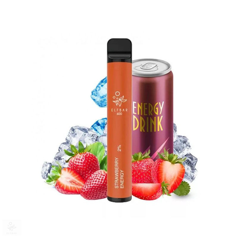 ELF BAR 600 ELFBULL FRAGOLA 2%