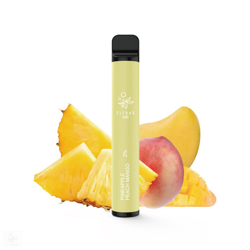 ELF BAR 600 ANANAS PESCA MANGO 2%