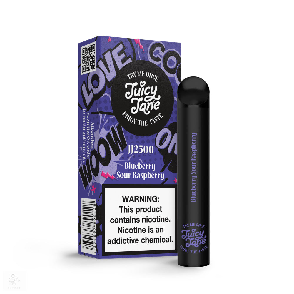 JUICY JANE 2500 MIRTILLO LAMPONE ACIDO 2%