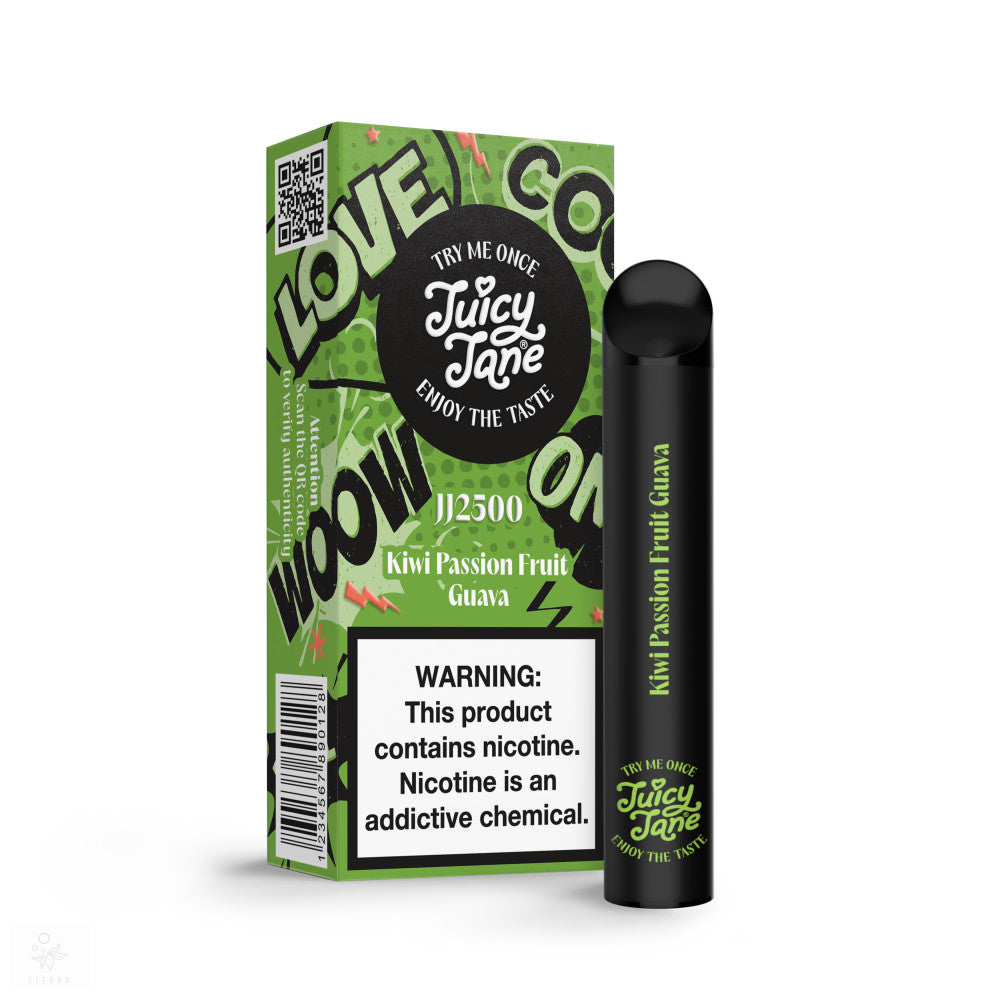 JUICY JANE 2500 KIWI PASSIONSFRUCHT GUAVA 2%