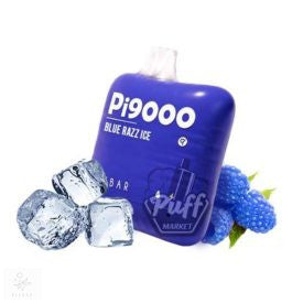 ELF BAR PI9000 BLUE RAZZ ICE 5 % WIEDERAUFLADBAR